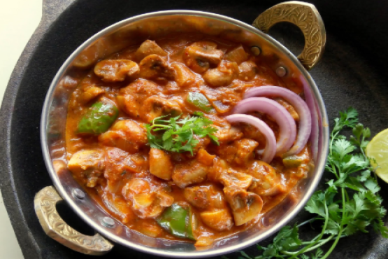Mushroom Kadai